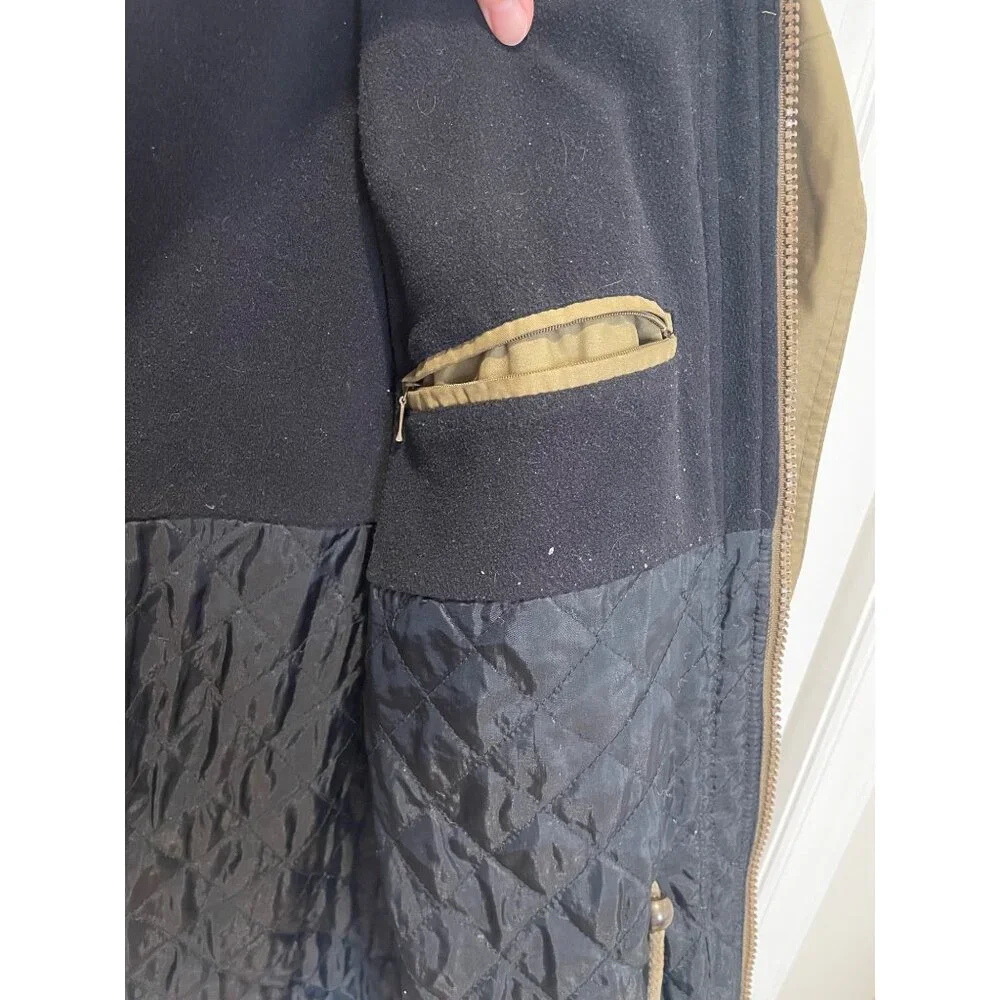 Vtg Marc Studio Oversized Chore‎ Jacket Barn Coat Size M Corduroy Collar Grunge